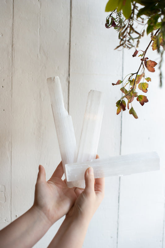 Selenite wand