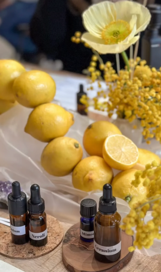 Summer Inspired Theraputic Perfume Workshop with Breakfast